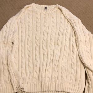 GAP IVORY SWEATER